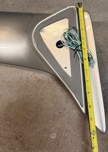 Rear Car Trunk Spoiler Wing With An Integrated Third Brake Light 30428796