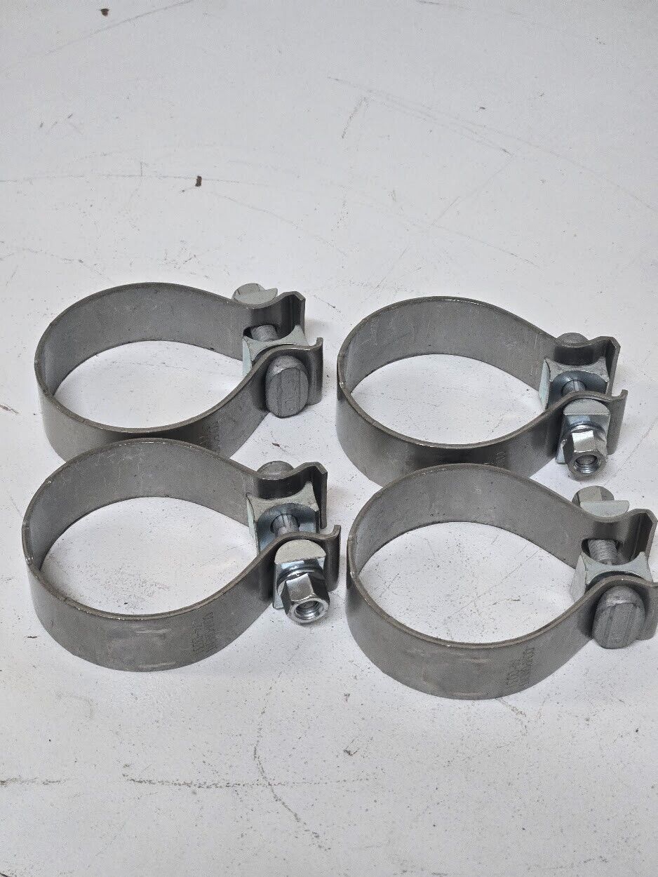 4 Quantity of 3.25" Exhaust Clamps 74-0031 (4 Quantity)