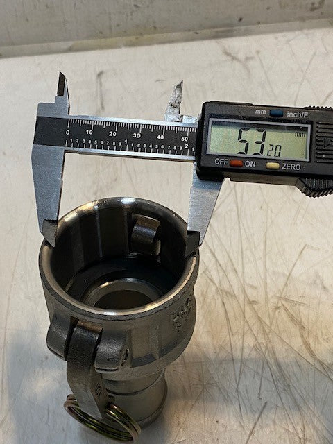 Dixon Andrews 150-C Cam & Groove Coupler 1-1/2"