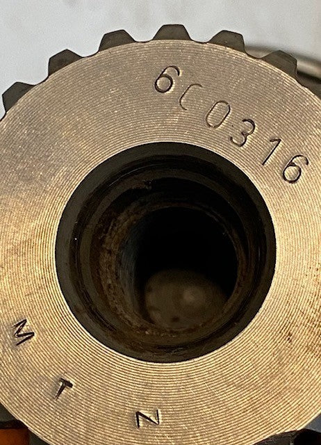 Hydraulic Piston Motor Rotating G Fit Gear Assy MTN 600316, 24-Spline