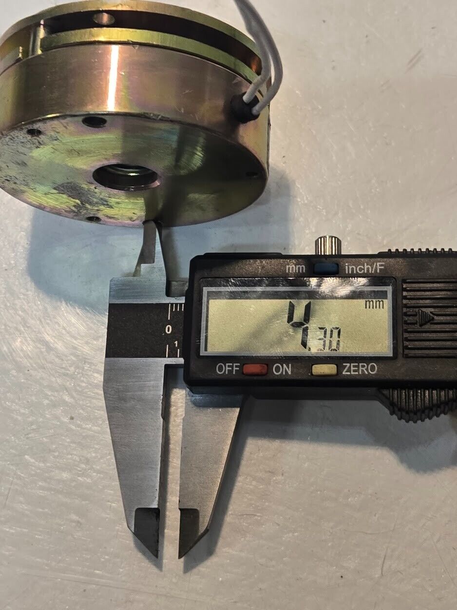 Invacare 1126412 Electric Parking Brake 24V DC | 2-3/8" Diameter 1" Thick