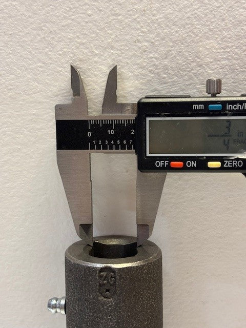 Weasler PTO Yoke 3/4" Square Slip Sleeve Yoke U/J Size 31/32" x 2 3/16"