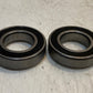 2 Quantity of Peer 6006RLD Bearings 55mm OD 30mm Bore 13mm Thick (2 Quantity)