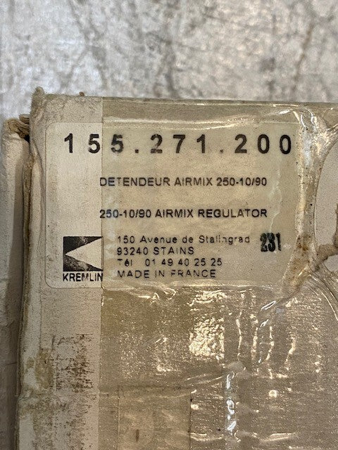 Kremlin 155.271.200 Airmix Regulator 250-10/90