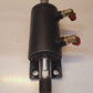 Clark Steering Cylinder with Support Base 9.5" x 3.5" | 13" Long