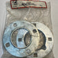Tisco F4Z80 Flangette Pair 4-Bolt Relubricatable 5-3/4" OD