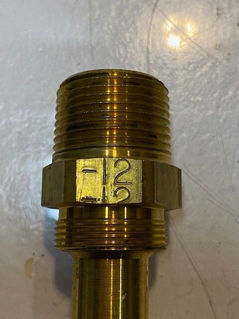 10 Quantity of Hydraulic A-12 Hex Fittings 17mm Nose 15mm ID 27mm Thread 18mm ID