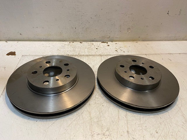2 Quantity of DL Disc Brake Rotor MIN THK 24MM 3286 | 54mm Bore 5x100mm (2 Qty)