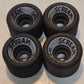 4 Quantity of Scream 57mm Roller Skate Wheels 38.6mm Wide 55.6mm OD (4 Qty)