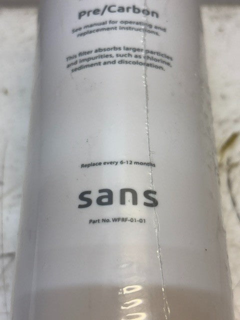 Sans Pre/Carbon Replacement Filter for Sans Water Purifier | WFRF-01-01