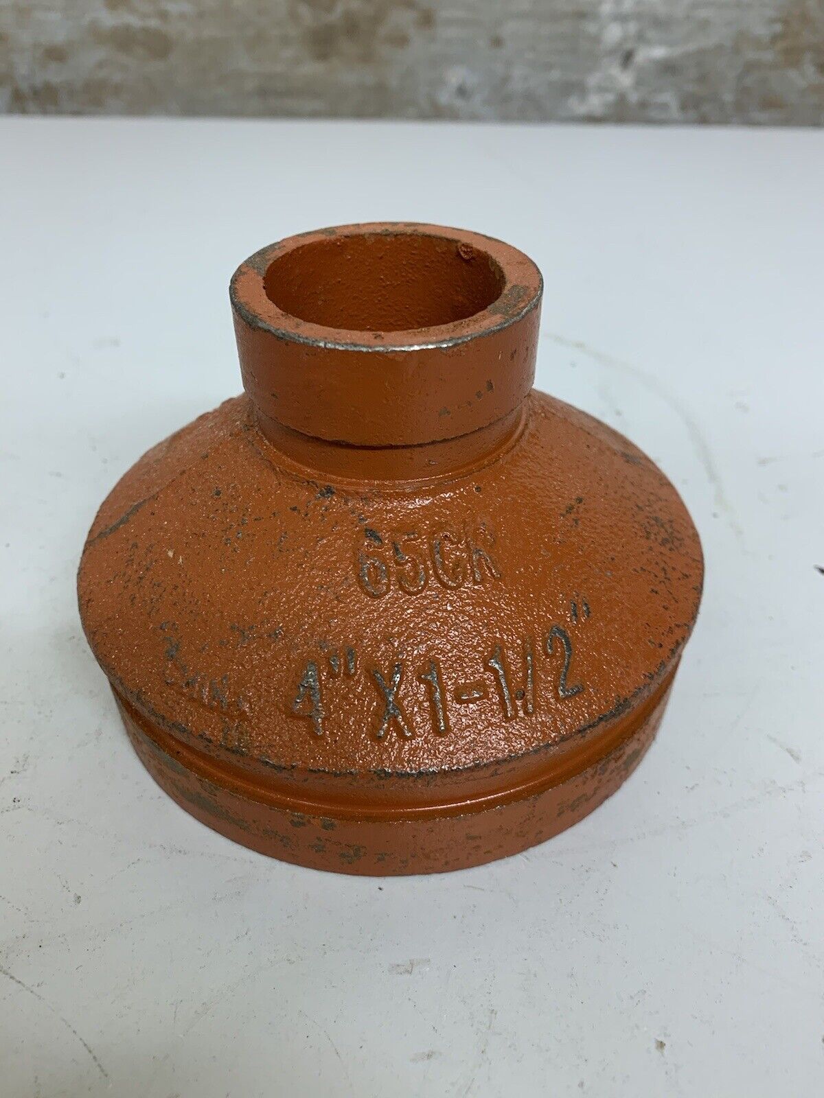 65CR 4”x1-1/2” Grooved Concentric Reducer COOPLOK Groove Fitting 4in X 1-1/2in