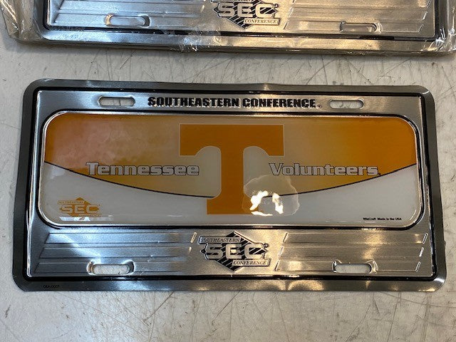 10 Qty of Tennessee Volunteers Southeastern Conference License Plates (10 Qty)