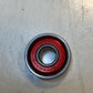 60 Quantity of Speed Metal Skateboard Bearings 22x8x7mm Red (60 Quantity)