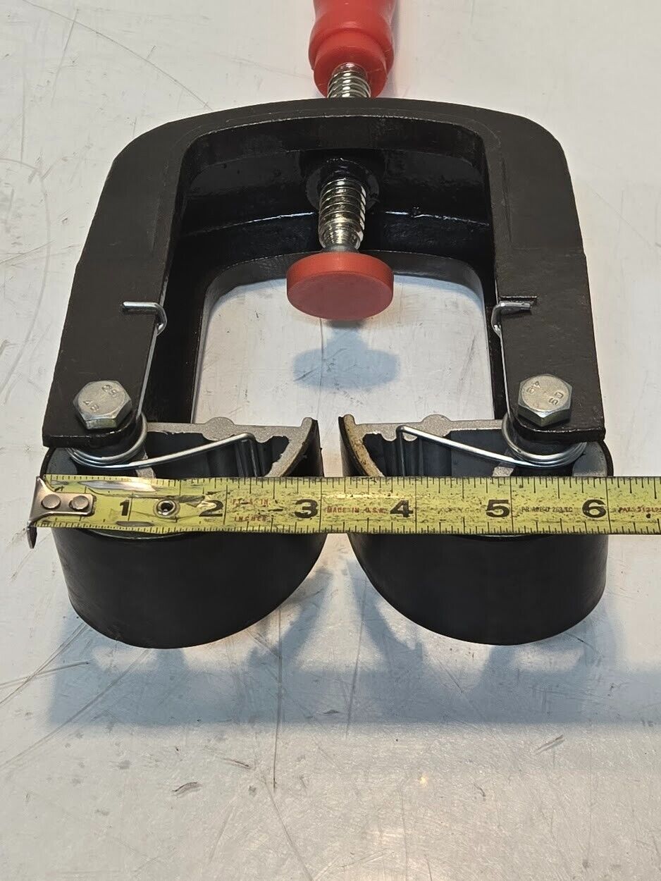 Edge Clamp for Bessey KF4 | 4" Opening  5" Throat Depth 1 7/8" Pad Width
