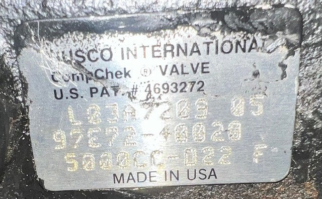 Husco International Sectional Hydraulic Directional Control Valve 97E72-40020