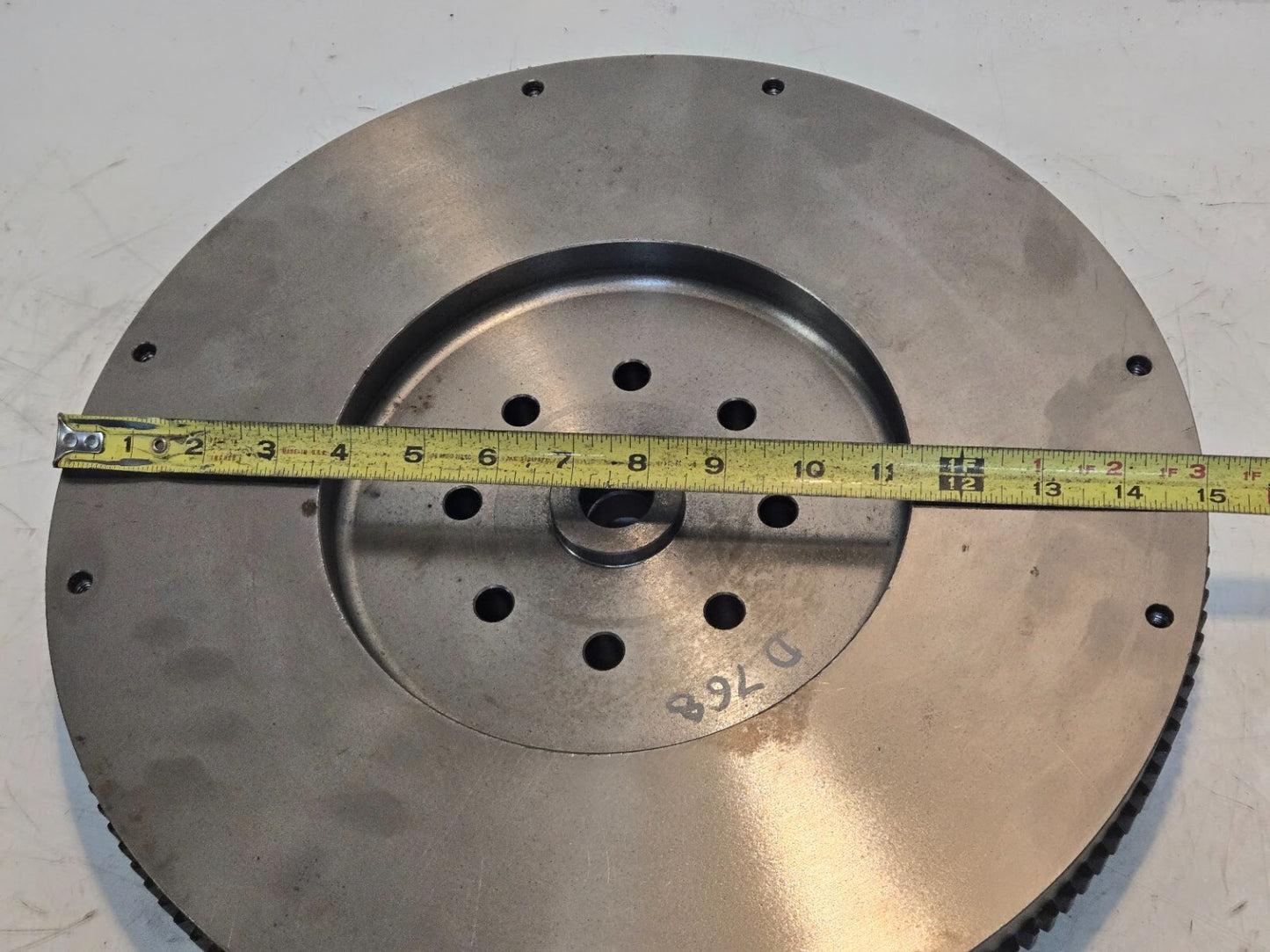 Flywheel V10B0413 152 | D768 | 15" Diameter | 152 Tooth | 8 Bolt | 59.9 LB