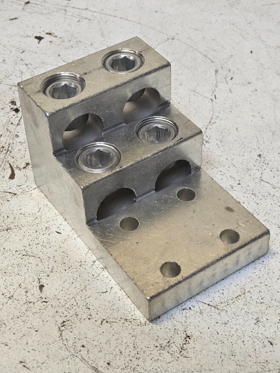 ILSCO D3588 Aluminum Block Lug 750MCM-1/0 AL9CU