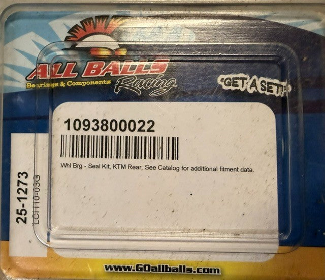 All Balls Racing Wheel Bearing And Seal Kit 25-1273 Motorcycle ATV UTV Parts Set