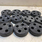 11 Quantity of 4-Hole Rubber Grommets 3-1/4" Dia. 1" Thick (11 Quantity)