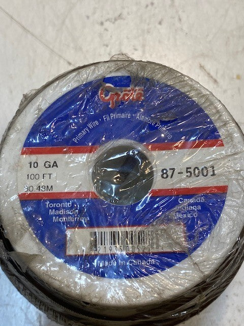 Grote 87-5001 General Purpose Thermoplastic Wire 10 Gauge 100ft