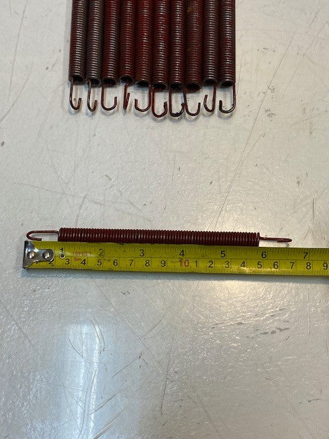 22 Qty of Springs w/ Hooks on the Ends 6-1/2" Long 5" Spring 12mm OD (22 Qty)