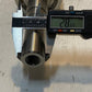 Pinch Tension Roller Gear 19-1/2" L 82mm OD 25mm End 15mm ID 29mm End