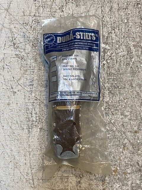 Dura-Stilts Genuine Replacement Parts Part No. 204 Leg Straps Pack of 2