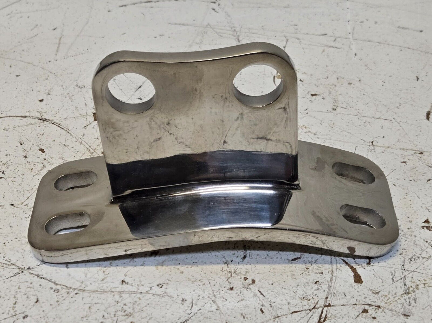 Stainless Steel Angled Exhaust Bracket for Peterbilt 379 | 14-12998