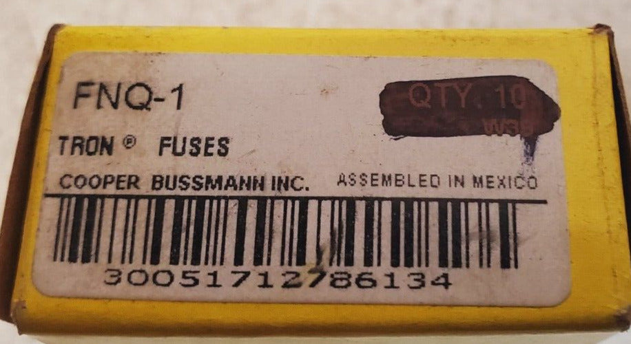 14 Quantity of Bussmann Fuses FNQ-1 (14 Qty)