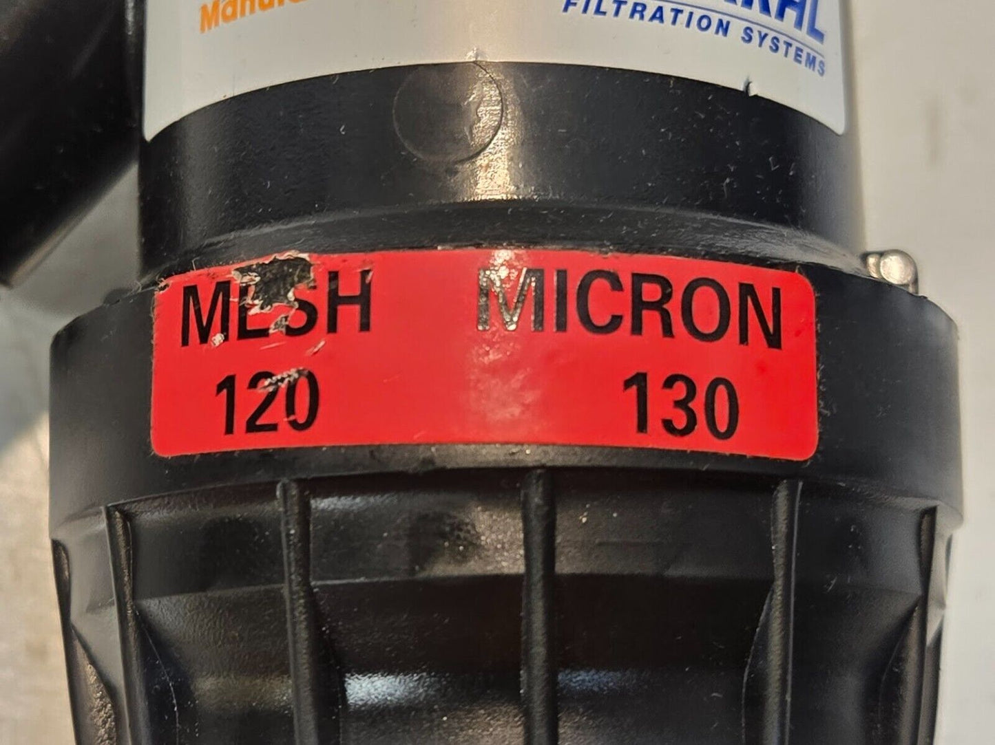 3 Quantity of Netafim 3/4"MPT x 3/4" MPT Filters 120 Mesh 130 Micron (3 Qty)