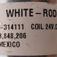 White Rodgers Solenoid 124-314111 Coil 24V.D.C | NC 3,848,206