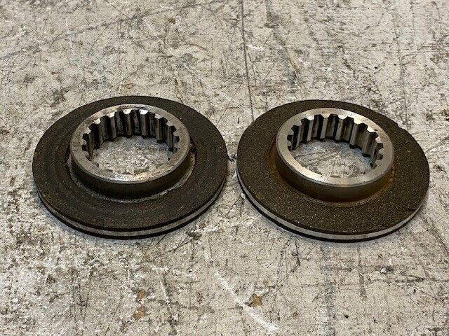 2 Qty of Ring/Pinion Bevel Gear Interlock Clutches 17-Spline 3-3/4" Dia. (2 Qty)