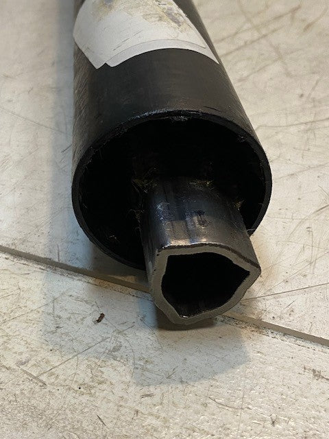 Weasler Stock No 14006442 | 1-3/8" x 6 Spline QD x 1-3/8" Round w/ Pinhole