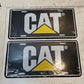 2 Quantity of Caterpillar CAT Logo Novelty License Plates 94L-3701 (2 Quantity)