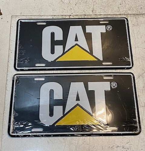 2 Quantity of Caterpillar CAT Logo Novelty License Plates 94L-3701 (2 Quantity)