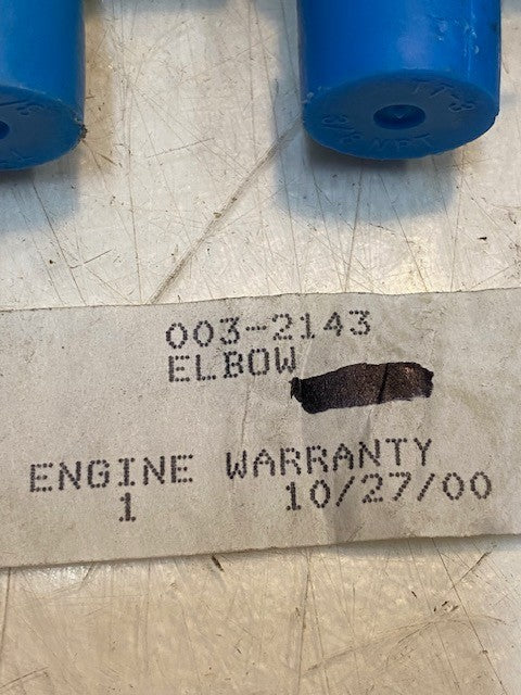 4 Quantity of 90-Degree Elbow Adapters for Caterpillar 003-2143 (4 Quantity)