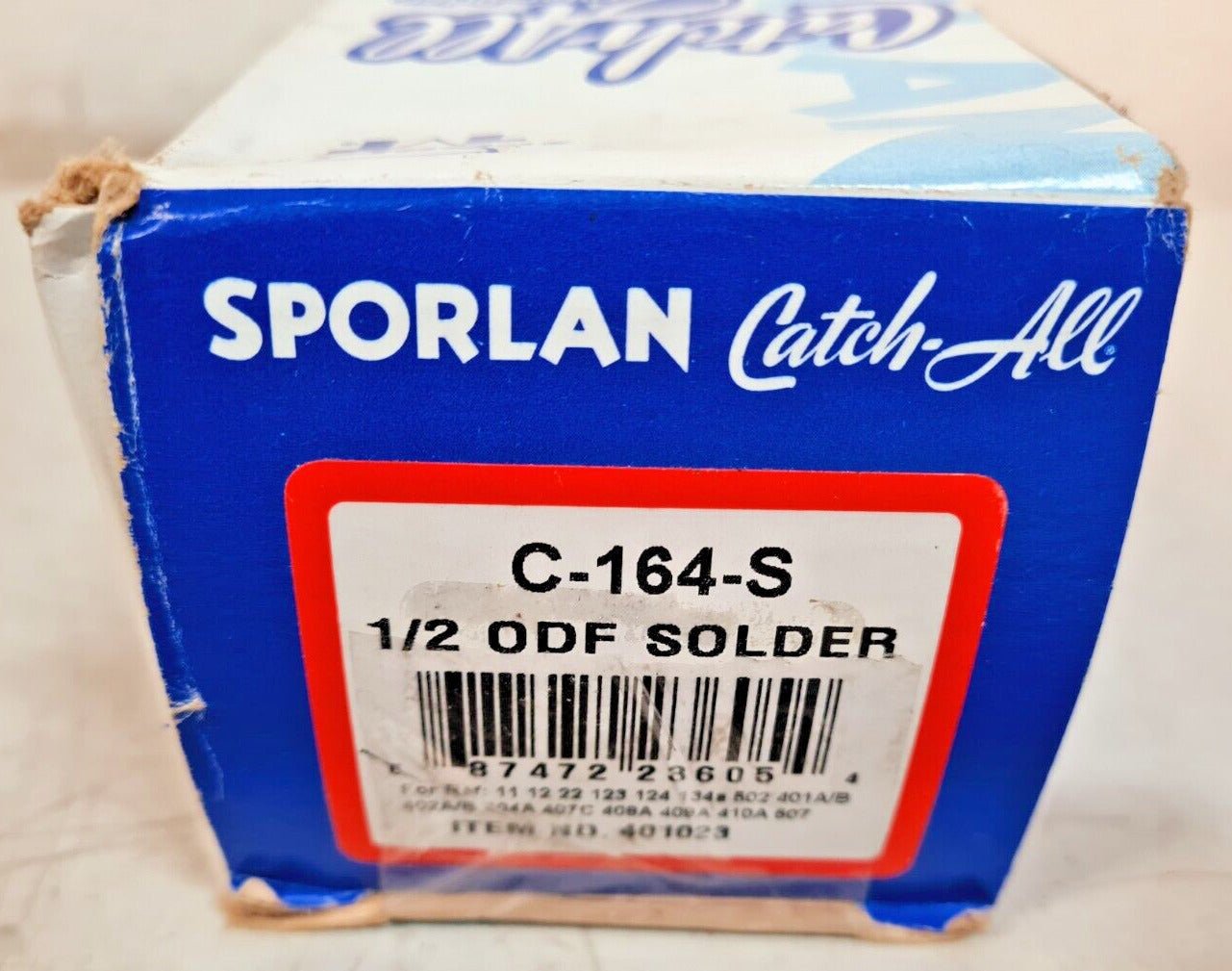 2 Qty. of Sporlan Filter Drier 401023 | C-164-S | 1/2 ODF SOLDER (2 Qty)