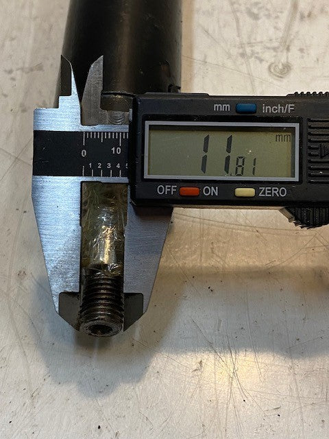 Steering Arm Gear Box 4-Bolt 24" Long 20mm Thread 11mm Bolt Holes 42mm OD