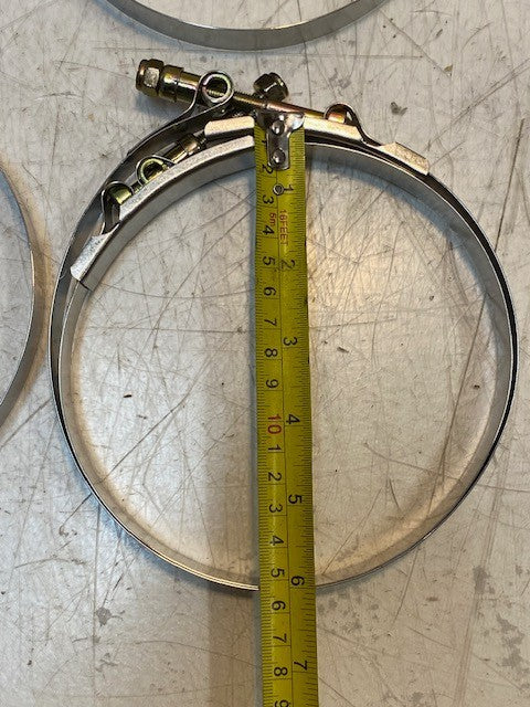 4 Quantity of R.G. Ray 125741 T-Bolt Clamps (4 Quantity)