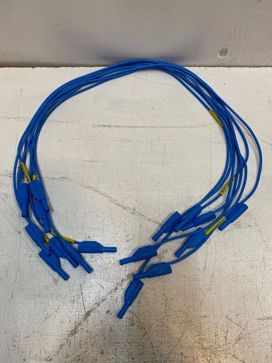 8 Quantity of CAT Blue Connection Leads 40" L, 8951-20, D-61158 (8 Qty)