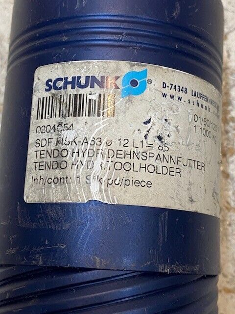 Schunk 0204054 Toolholder RM2318377 | 6-230540-146-000 | 109517215/K0RG00