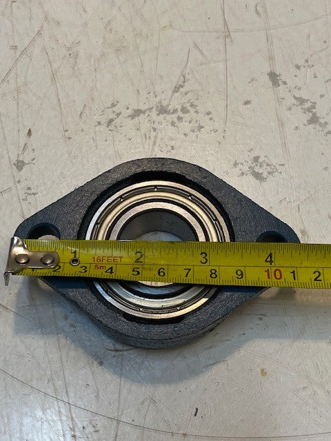2 Quantity of NKB 2-Bolt Flange Bearings LF206 SB206-20 31mm Bore (2 Qty)
