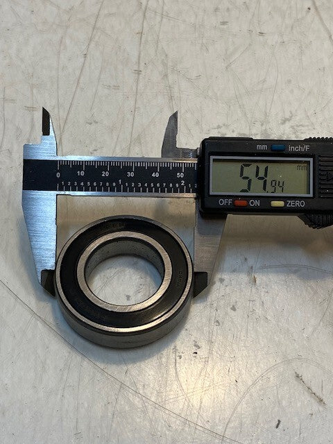 2 Quantity of Peer 6006RLD Bearings 55mm OD 30mm Bore 13mm Thick (2 Quantity)