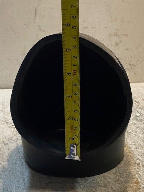 Rubber 90 Degree Elbow 6590SR 8" Tall 5-1/2" Wide 6-1/2" Deep