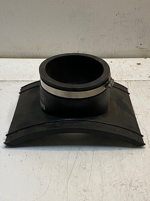 NDS DFW-4T/C 4" Flexible Saddle Tee w/ Clamps DFW-4T | PLT-360