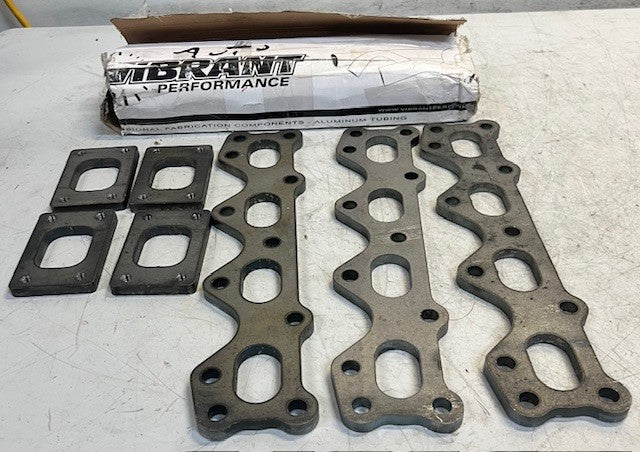 Vibrant Performance Exhaust Manifold Flanges Stainless Steel Header Kit