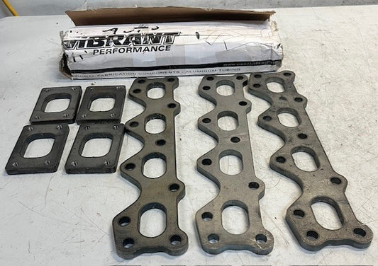 Vibrant Performance Exhaust Manifold Flanges Stainless Steel Header Kit