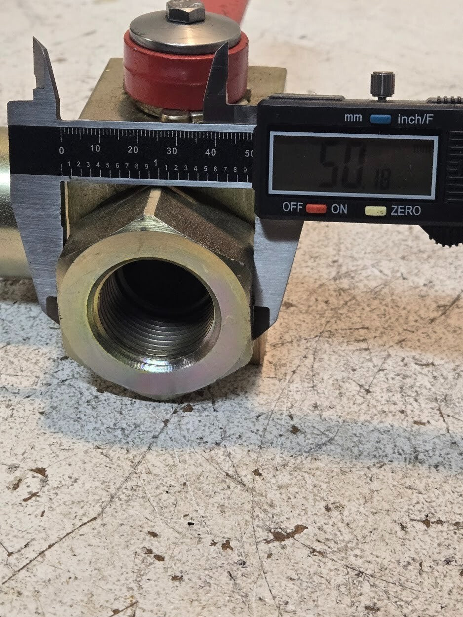 Anchor Flange 3-Way Block Body Threaded Valve AE3LN1-11DB | 5075 PSI