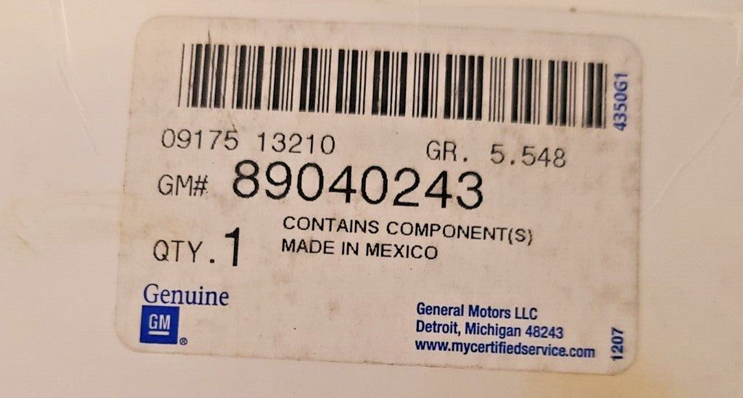 Genuine GM Rear Axle Universal Joint 89040243 SPR 539