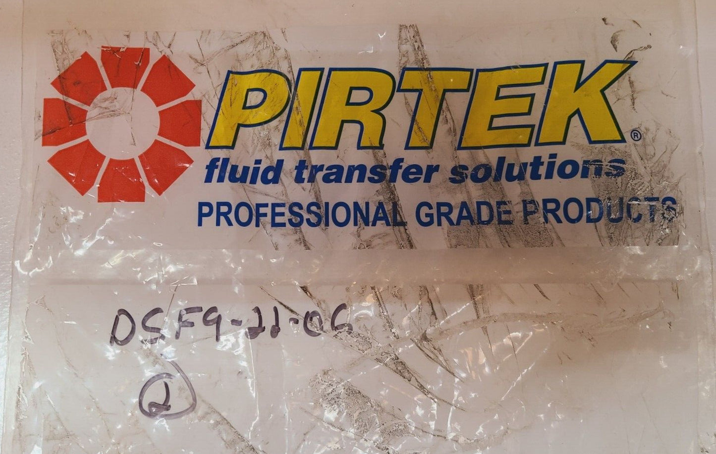 2 Qty of Pirtek Female Flat Face O-Ring 90 Degree DSF9-22-06 (2 Qty)
